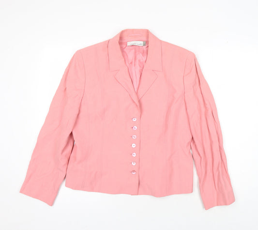 Country Casuals Women's Pink Suit Jacket Size 16