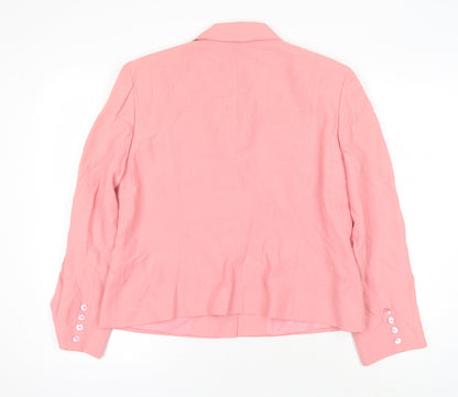 Country Casuals Women's Pink Suit Jacket Size 16