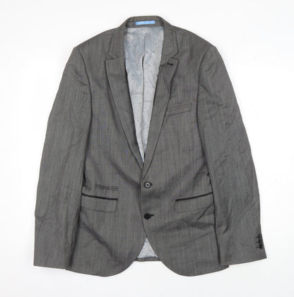 Mens UK Size 38 NEXT Regular Grey Suit Jacket