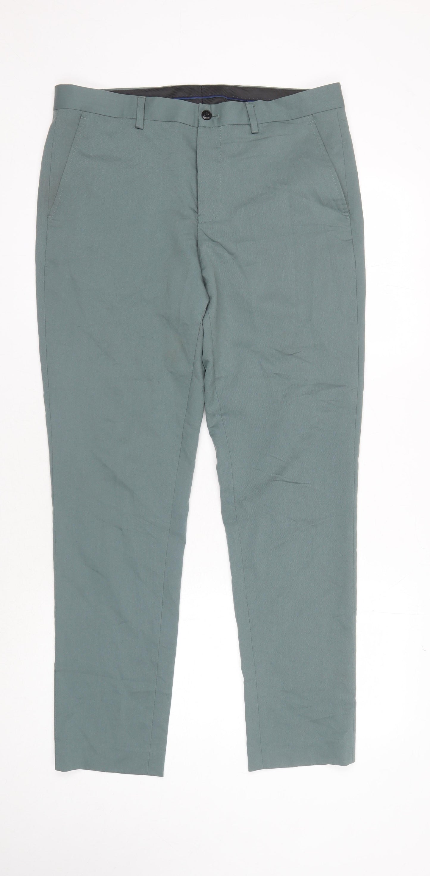 Jack & Jones Men's Green Trousers Size 50