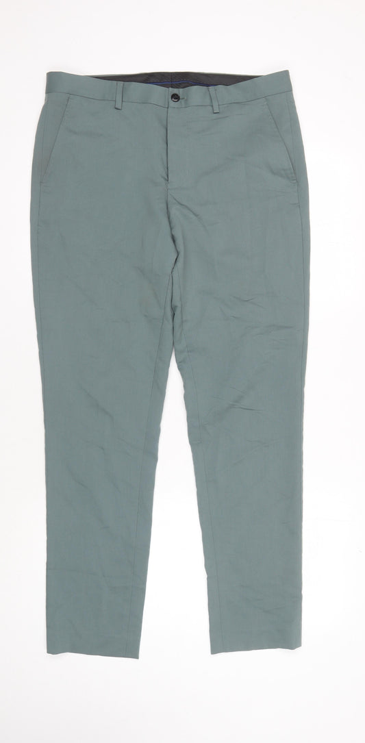 Jack & Jones Men's Green Trousers Size 50