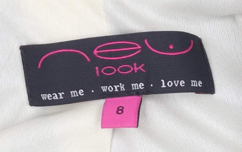 New Look Women's Black Blazer Size 8