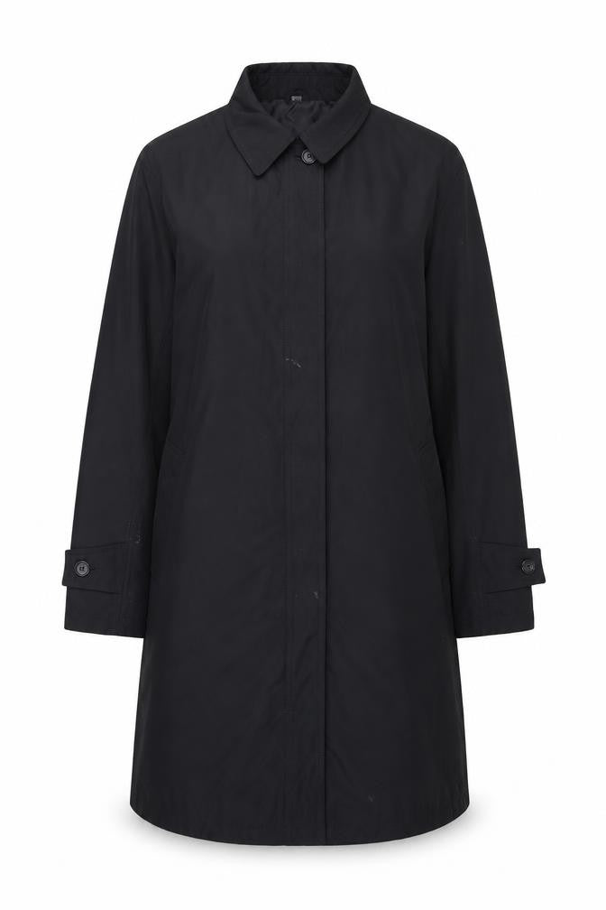 Womens UK Size 16 Rosetti Black Overcoat