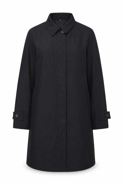 Womens UK Size 16 Rosetti Black Overcoat