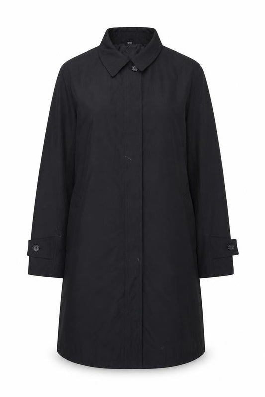Womens UK Size 16 Rosetti Black Overcoat