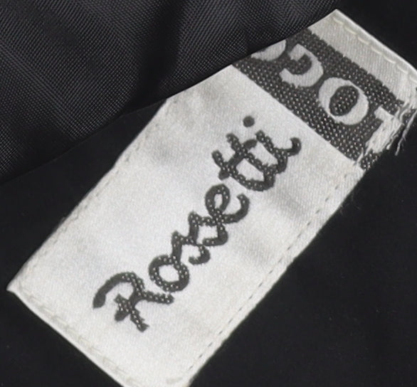 Rosetti Women's Black Size 16 Overcoat