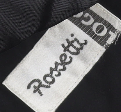 Rosetti Women's Black Size 16 Overcoat