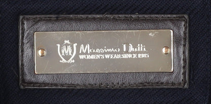 Massimo Dutti Women's Blue Parka Jacket S