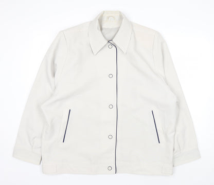 Womens UK Size 22 jbc White Basic Jacket