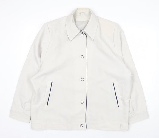 Womens UK Size 22 jbc White Basic Jacket