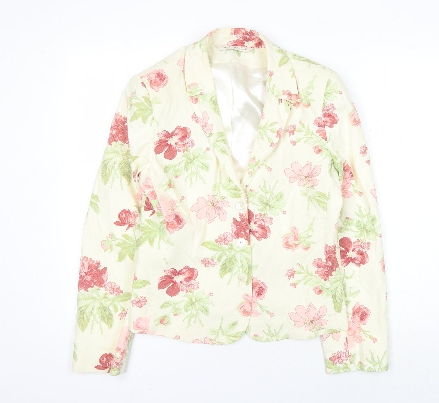 Womens UK Size 10 Laura Ashley Regular Multicoloured Blazer