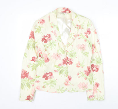 Womens UK Size 10 Laura Ashley Regular Multicoloured Blazer