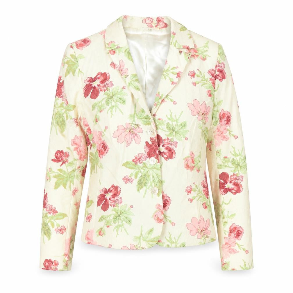 Womens UK Size 10 Laura Ashley Regular Multicoloured Blazer