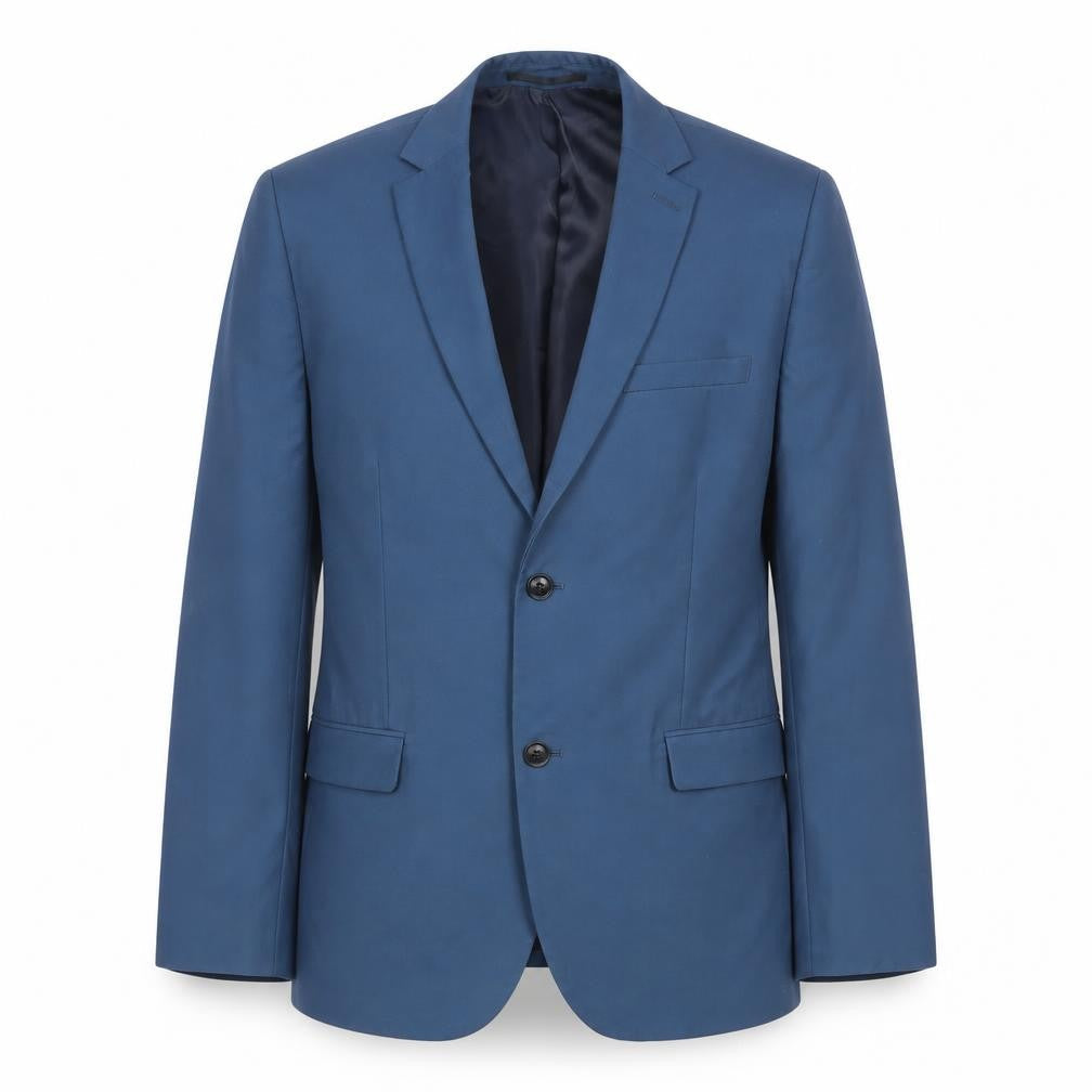 Mens UK Size 40 Topman Regular Blue Suit Jacket