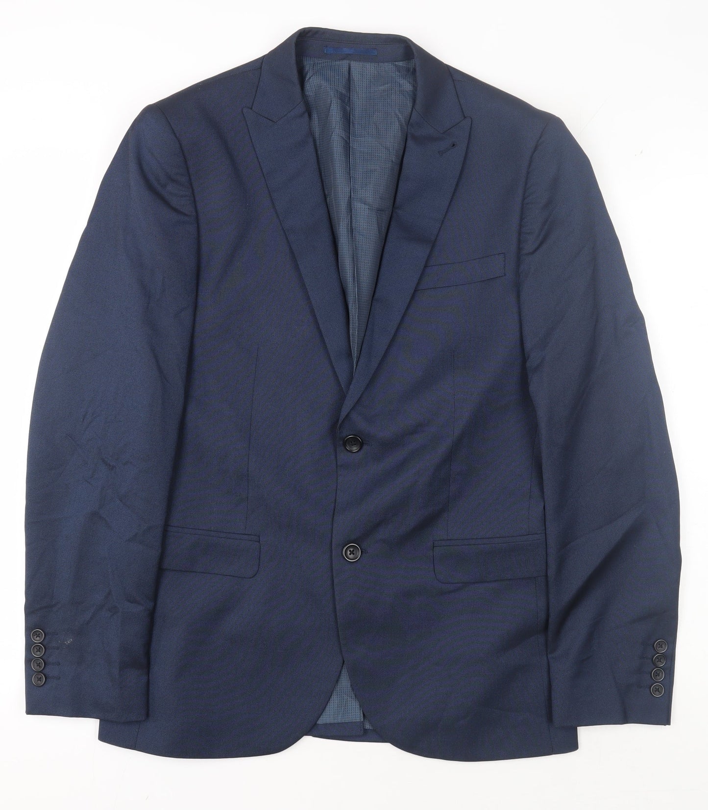 Mens UK Size 40 NEXT Regular Blue Suit Jacket