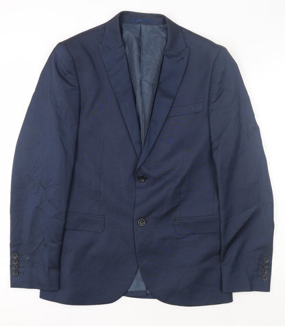 Mens UK Size 40 NEXT Regular Blue Suit Jacket