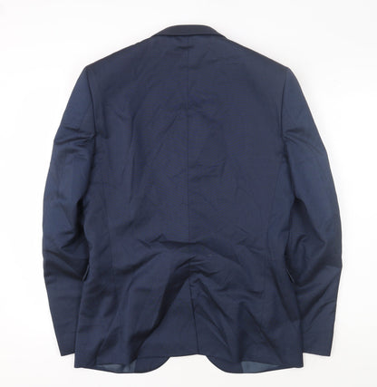 Mens UK Size 40 NEXT Regular Blue Suit Jacket