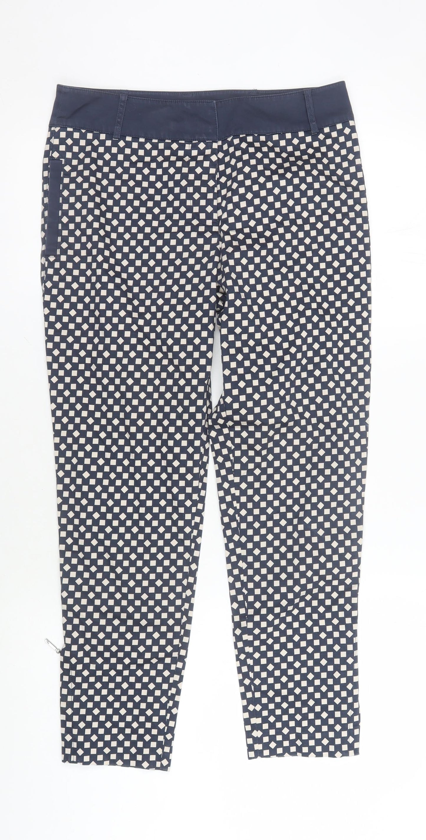 Womens UK Size 10 Jasper Conran   Blue Trousers
