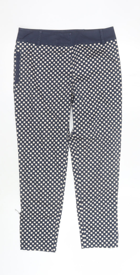 Womens UK Size 10 Jasper Conran   Blue Trousers