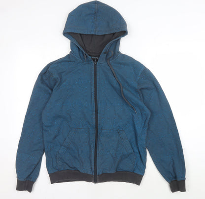 REVsport Men's Blue Geometric Track Jacket L
