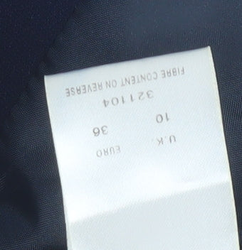 Eastex Women's Blue Suit Jacket - Size 10, Classic Formalwear