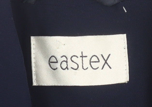Eastex Women's Blue Suit Jacket - Size 10, Classic Formalwear