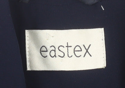 Eastex Women's Blue Suit Jacket - Size 10, Classic Formalwear