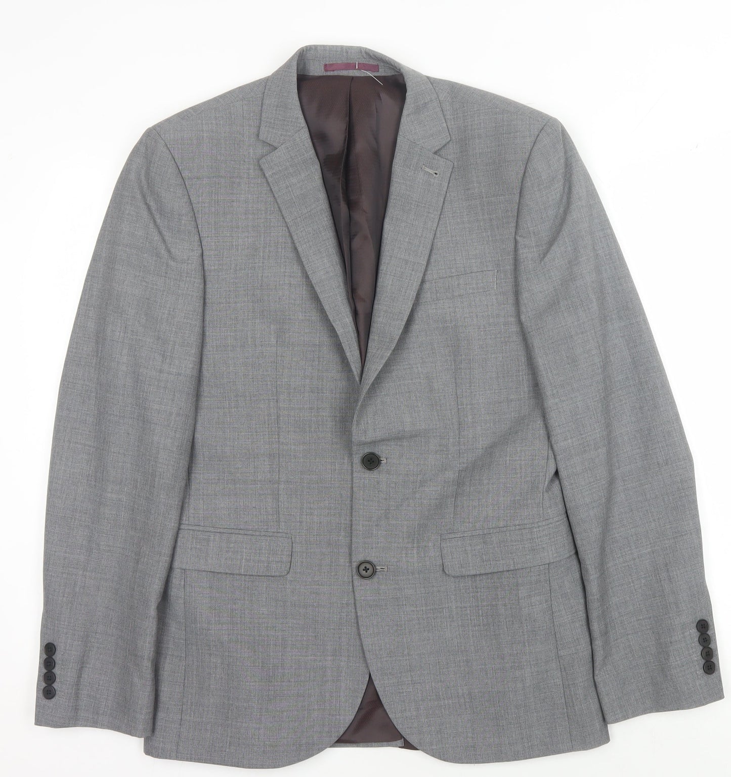 Mens UK Size 38 NEXT Regular Grey Suit Jacket