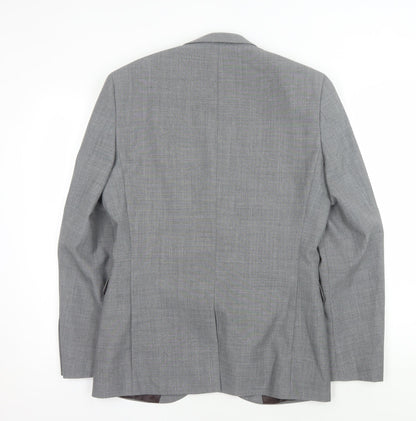 Mens UK Size 38 NEXT Regular Grey Suit Jacket