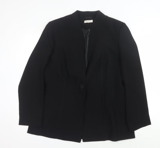 Bonmarché Women's Black Blazer Size 16