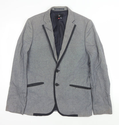 Mens UK Size 38 H&M  Grey Suit Jacket