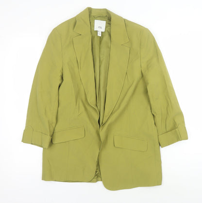 River Island Women's Green Blazer Size 8