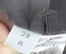 Mens UK Size 39 T.M.Lewin Regular Grey Suit Jacket