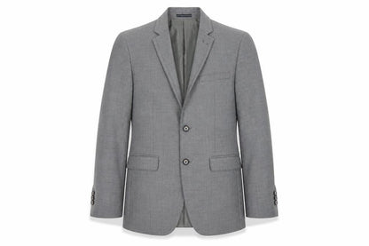 Louis Philippe Grey Suit Jacket Men's Slim Fit 38