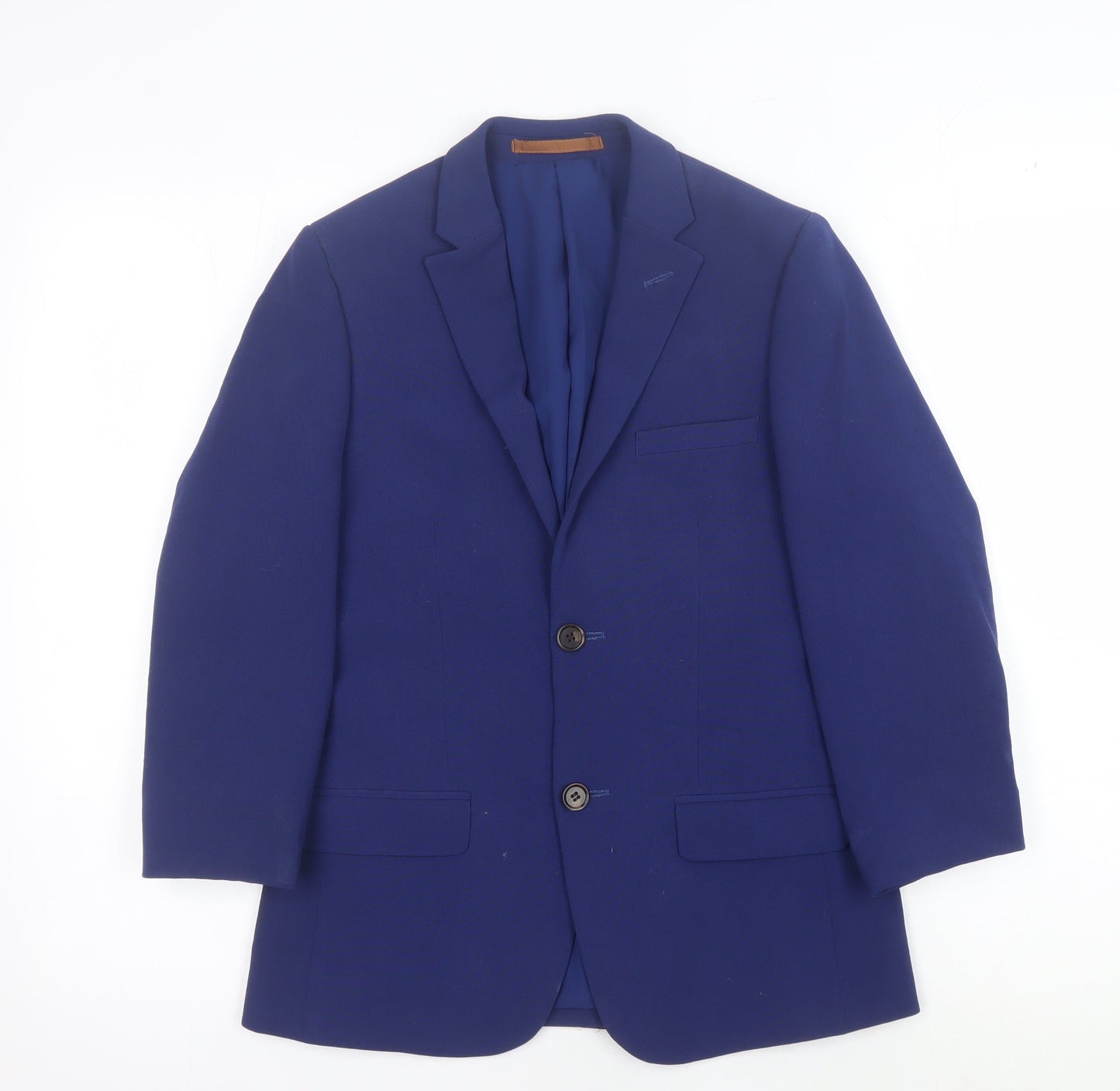 ONE SIX5IVE Boys Blue Slim Fit Blazer - 30S Formal Wear