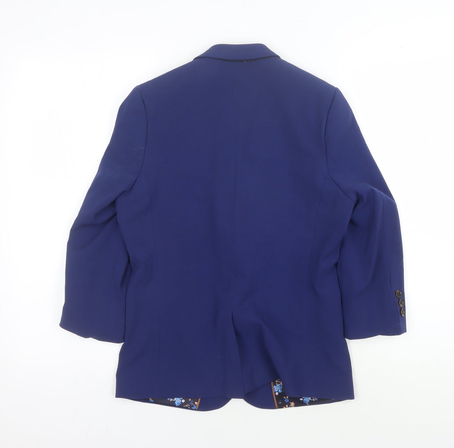ONE SIX5IVE Boys Blue Slim Fit Blazer - 30S Formal Wear