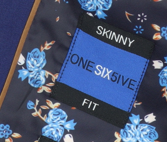 ONE SIX5IVE Boys Blue Slim Fit Blazer - 30S Formal Wear