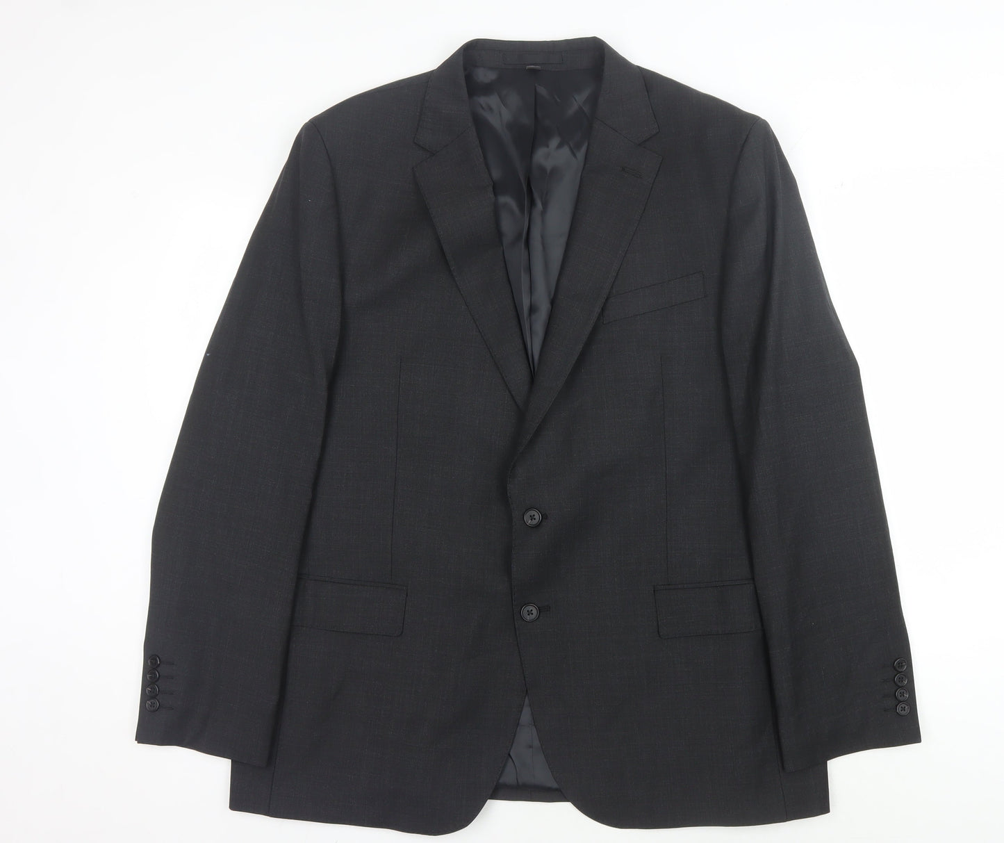 Mens UK Size 46 Marks and Spencer Regular Grey Suit Jacket