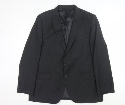 Mens UK Size 46 Marks and Spencer Regular Grey Suit Jacket