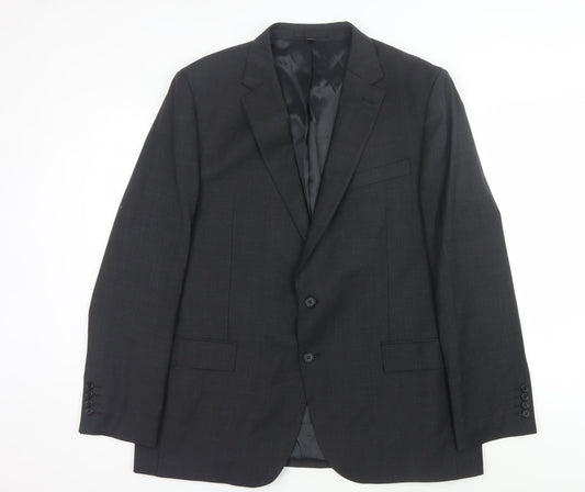 Mens UK Size 46 Marks and Spencer Regular Grey Suit Jacket