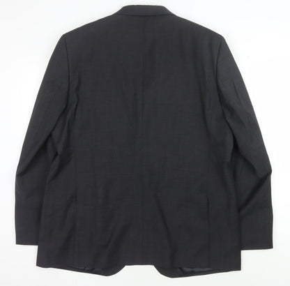 Mens UK Size 46 Marks and Spencer Regular Grey Suit Jacket