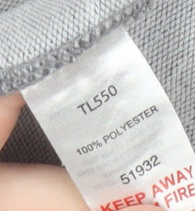 Tombo Unisex Grey Basic Jacket Size M for Gym