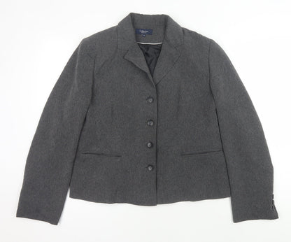 Debenhams Grey Blazer, Women, Size 16, Business Attire