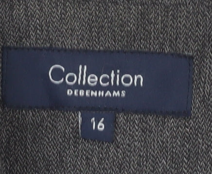 Debenhams Grey Blazer, Women, Size 16, Business Attire