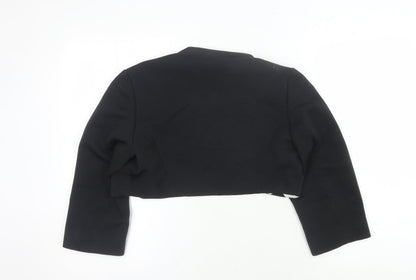 Michaela Louisa Women's Black Cropped Blazer, Size 12