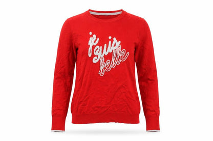Womens UK Size 10 Marks and Spencer Red Pullover Jumper