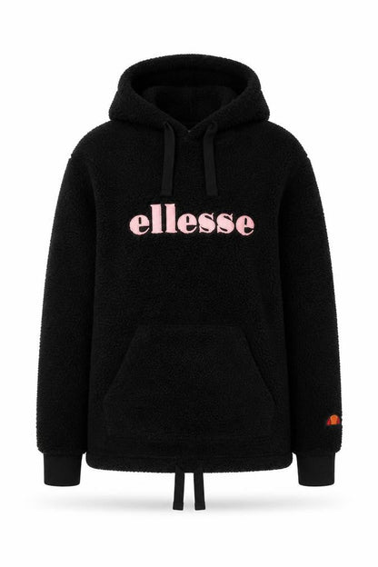 Womens UK Size XS ellesse Black Pullover Hoodie
