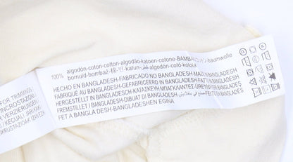 Zara Girls Ivory Long Sleeve T-Shirt 9 Years Graphic Print