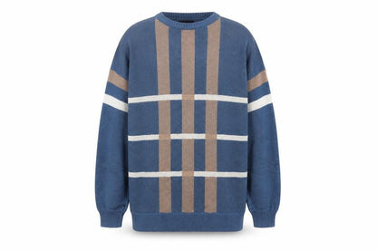 Mens UK Size XL C&A Blue Pullover Jumper