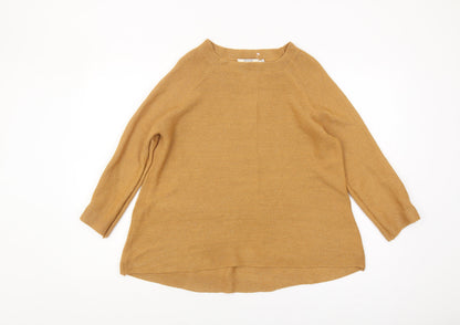 Womens UK Size M Honor Millburn Beige Pullover Jumper